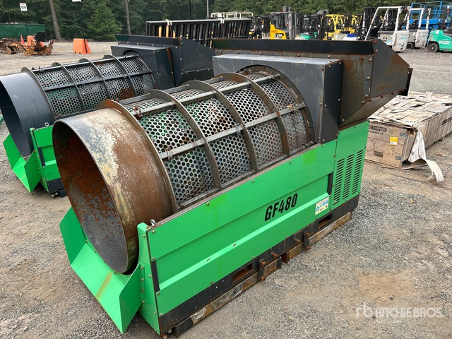 GF480 Skid Mounted Trommel Screen