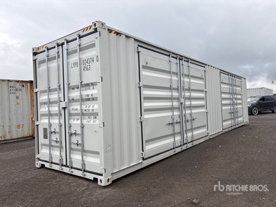 2026 40 ft High Cube Multi-Door Contenedor de almacenamiento