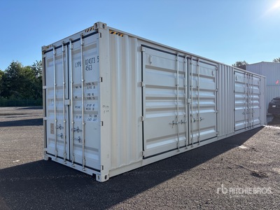 2026 40 ft High Cube Multi-Door Contenedor de almacenamiento