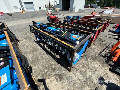 2026 Raytree RMDM72SS 72 in Drum Skid Steer Mulcher (Unused)