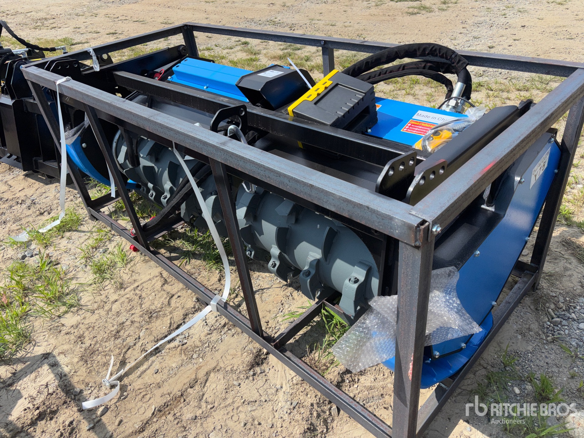 2026 Raytree RMDM72SS 72 in Drum Skid Steer Mulcher (Unused)