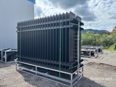 Quantity of (30) 2026 Suihe NF-X-30-4 Powder Coated Clôture (Unused)
