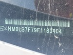 General Appearance with Frame Stamp Serial Number/VIN Photo