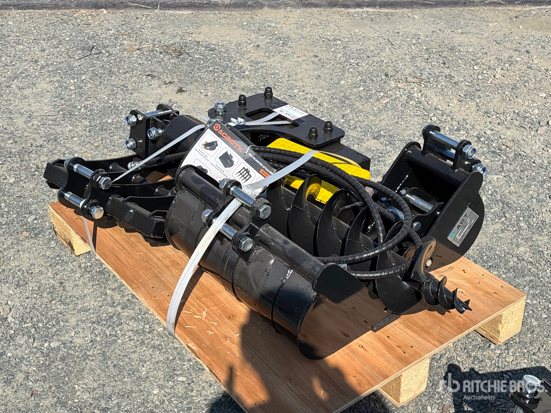 Quantity of (7) 2026 AGT 12EX-SET7 Mini Excavator Attachment Set (Unused)