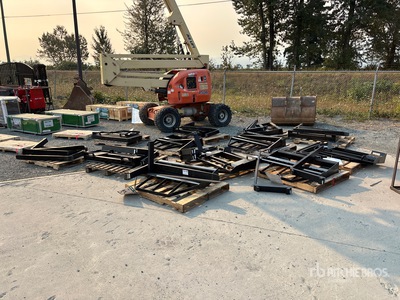Quantity of (12) 2026 Mower King SA 48 in Skid Steer Forks (Unused)