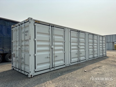 2026 40 ft High Cube Multi-Door Kontener magazynowy