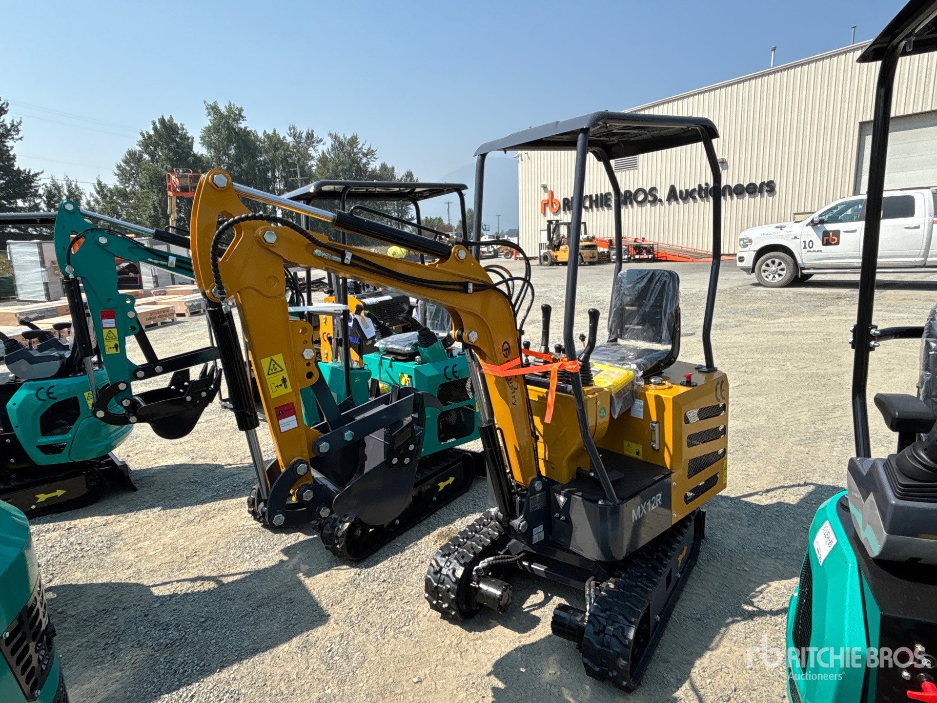 2026 CFG MX12R Mini Excavator (Unused)