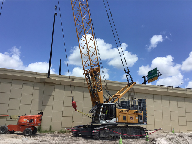 2015 Liebherr LR1100 Lattice-Boom Crawler Crane