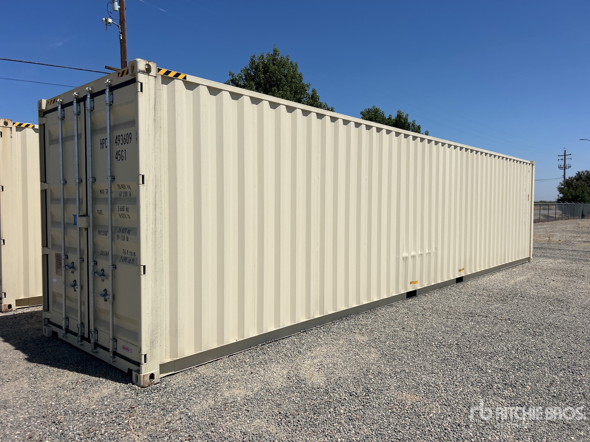 2025 40 ft High Cube Storage Container