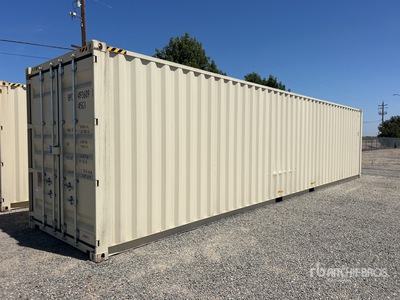 2025 40 ft High Cube Container per stoccaggio