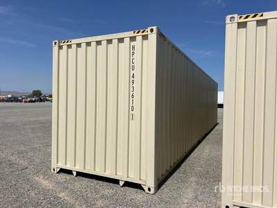 2026 40 ft High Cube Contenedor de almacenamiento
