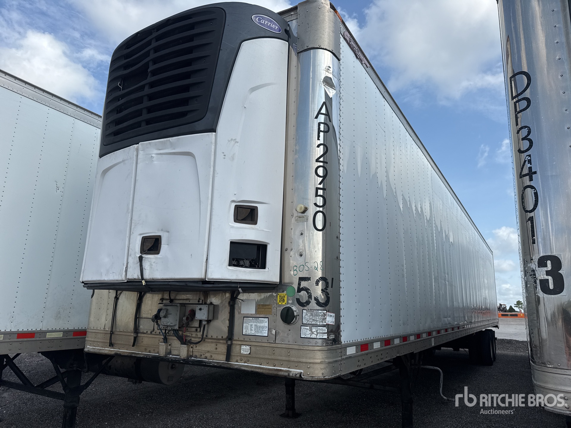 2010 Great Dane 53 ft x 102 in T/A Refrigerated Trailer