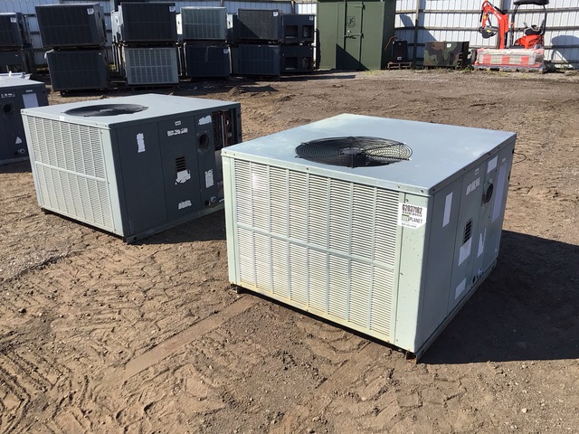 (2) Goodman Outdoor HVAC Units (2) Goodman Outdoor HVAC Units