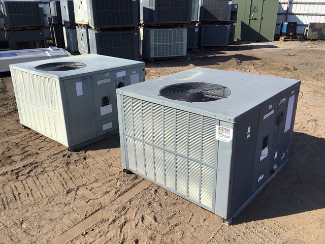 (2) Goodman Outdoor HVAC Units (2) Goodman Outdoor HVAC Units