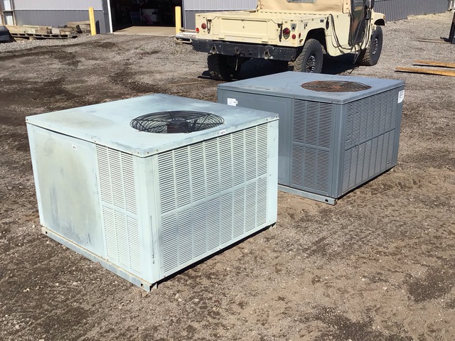 (2) Goodman Outdoor HVAC Units (2) Goodman Outdoor HVAC Units