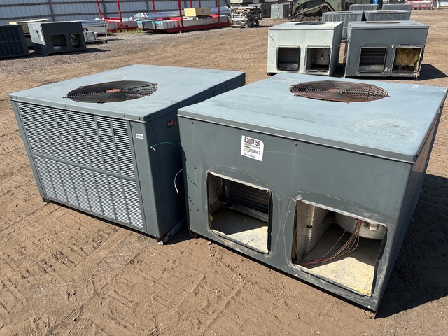(2) Goodman Outdoor HVAC Units (2) Goodman Outdoor HVAC Units