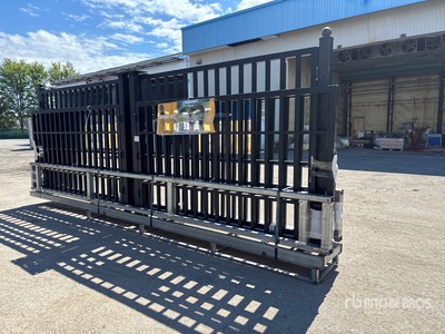 Quantity of (3) 2026 Suihe NFG-20FC-3 20 ft Farm Metal Driveway Gate (Unused)