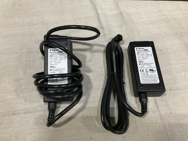 (9) ZOLL X Series Power Adapters (9) ZOLL X Series Power Adapters