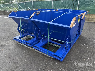 Quantity of (4) 2026 Suihe N-1CY-4 1 cyd Self-Dumping Hopper (Unused)