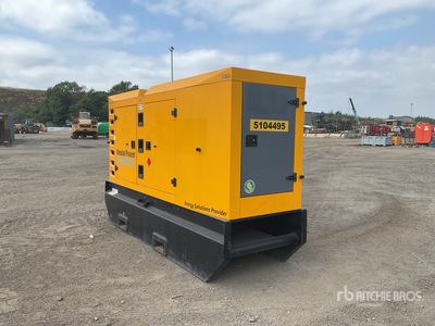 2015 Sdmo R165 165 kVA Skid-Mounted Zestaw prądotwórczy