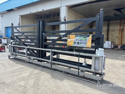 Quantity of (3) 2026 Suihe NFG-20FB-3 20 ft Farm Metal Puerta de entrada (Unused)