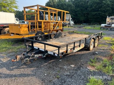 2017 Big Tex 10PI-18 18 ft T/A Utility Trailer