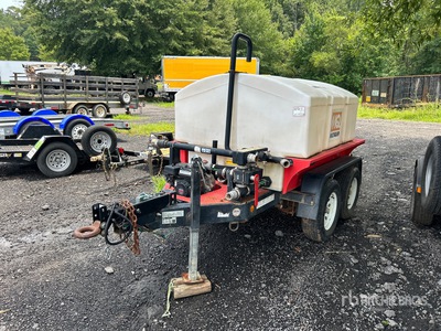 2016 Multiquip WT5C 525 gal T/A Remolque de tanque de agua