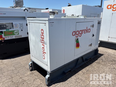 Aggreko 60 kW Skid-Mounted Generator Set (Inoperable)