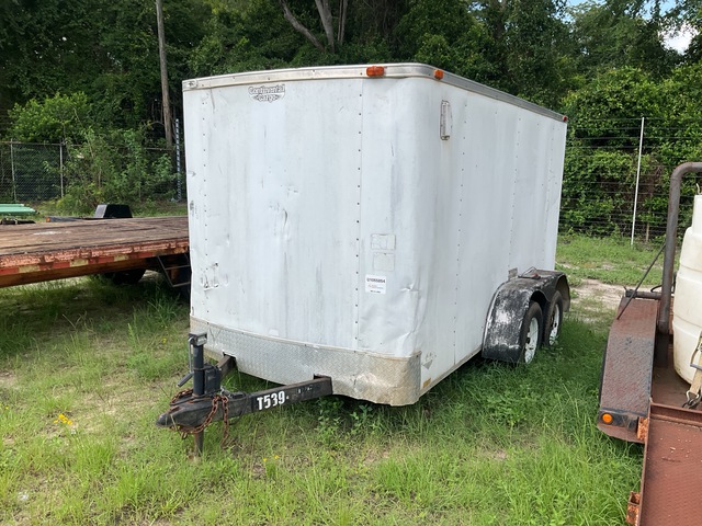 2005 Continental Cargo 12 ft T/A Enclosed Trailer
