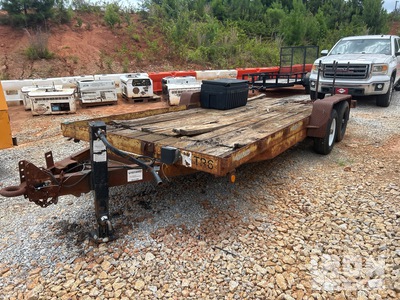2001 TENV 18 ft T/A TV83X18BC Utility Trailer