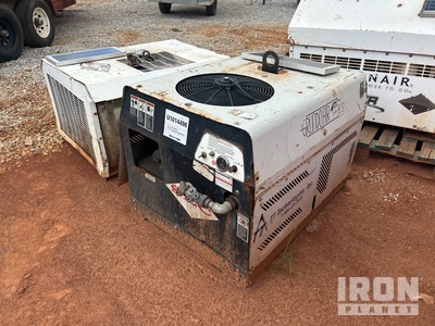 2000 Boss Air Grundo Air 70 70 cfm Skid-Mounted Air Compressor