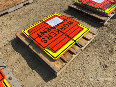 Quantity of Construction Panneaux de signalisation