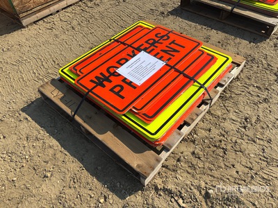 Quantity of Construction Panneaux de signalisation