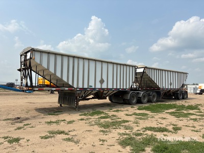 2002 Lode King Super B-Train Grain Trailer