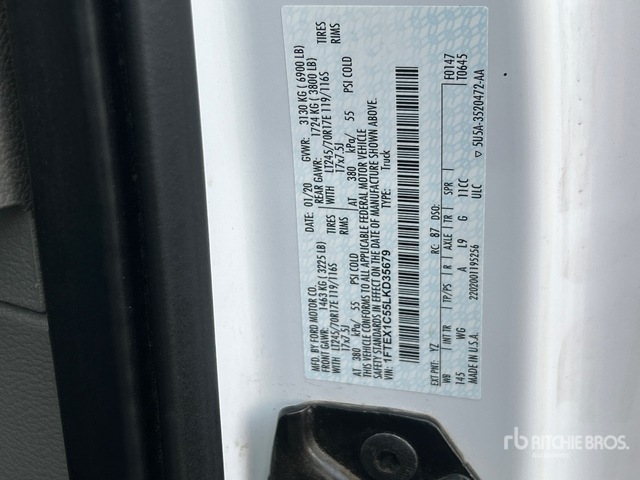 2020 Ford F-150 XL 4x2 Extended Cab Pickup