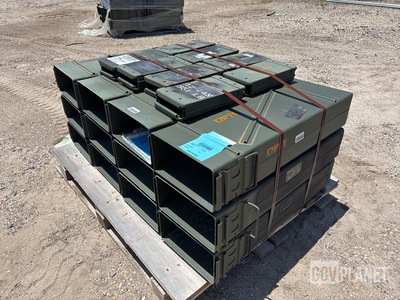 (12) Ammo Cans