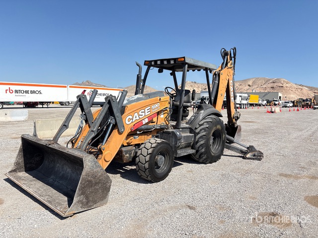 2017 Case 590 Super N 4x4 Backhoe Loader