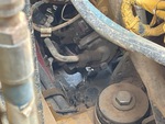Engine with A/C Compressor