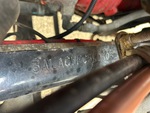 General Appearance with Frame Stamp Serial Number/VIN Photo