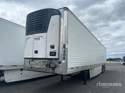 2019 CIMC 53 ft x 102 in Sliding T/A Refrigerated Trailer