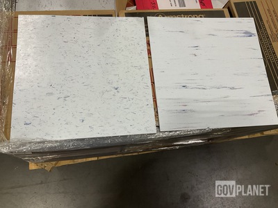(1,080) Assorted (VCT) Vinyl Composition Tiles