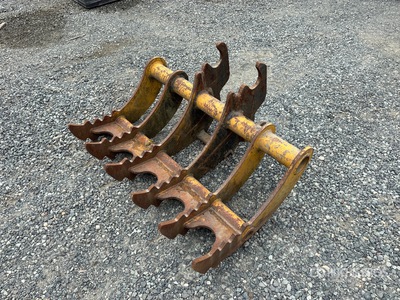40 in Excavator Rake