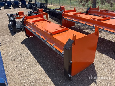 2025 Kit Containers QT-SPE-8-23 97 in Skid Steer Snow Pusher (Unused)