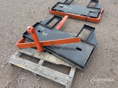 2025 Kit Containers MUFF-36-42 42 in Skid Steer Forks (Unused)