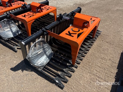 2025 Kit Containers QT-SG-S76-V3 76 in Skid Steer Grapple (Unused)
