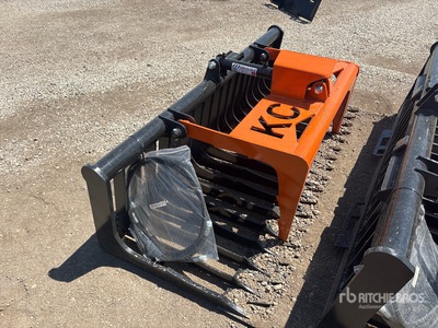 2025 Kit Containers QT-SG-S76-V3 76 in Skid Steer Grapple (Unused)