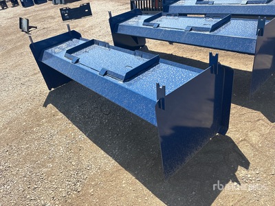 2025 Kit Containers QT-SPE-8-23 93 in Skid Steer Snow Pusher (Unused)