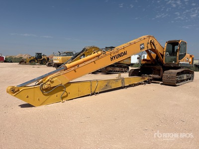2011 Hyundai R290LC-9 Long Reach Excavatrice sur chenilles (Inoperable)