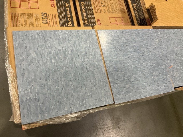 (1,440) Assorted (VCT) Vinyl Composition Tiles