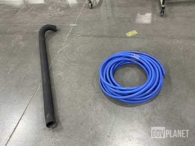 (3) Bent Metallic Pipes & (314’) of Hose